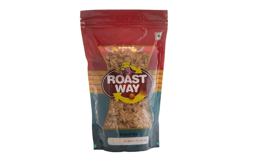 Roast Way Roasted Wheat Flakes    Pack  200 grams